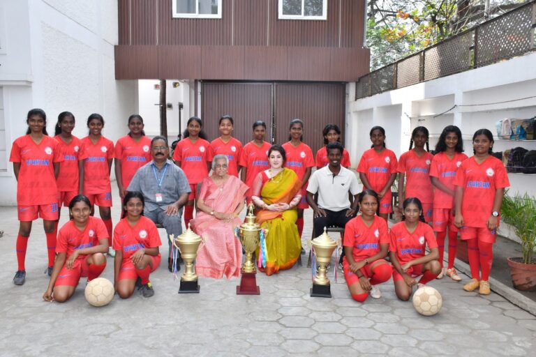 U-14 Girls Football Winners ( Zonal & District )