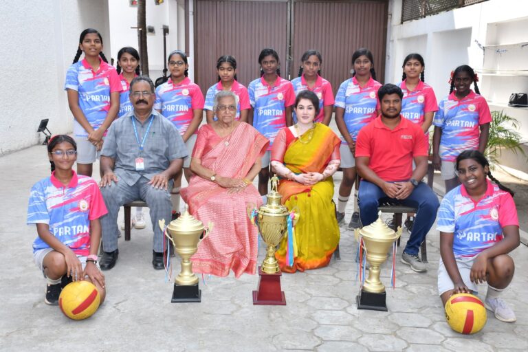 U-14 Girls Throwball Runners Up ( Zonal )