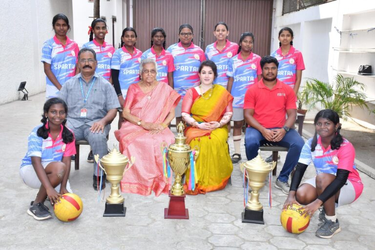 U-17 Girls Throwball Runners Up ( Zonal )