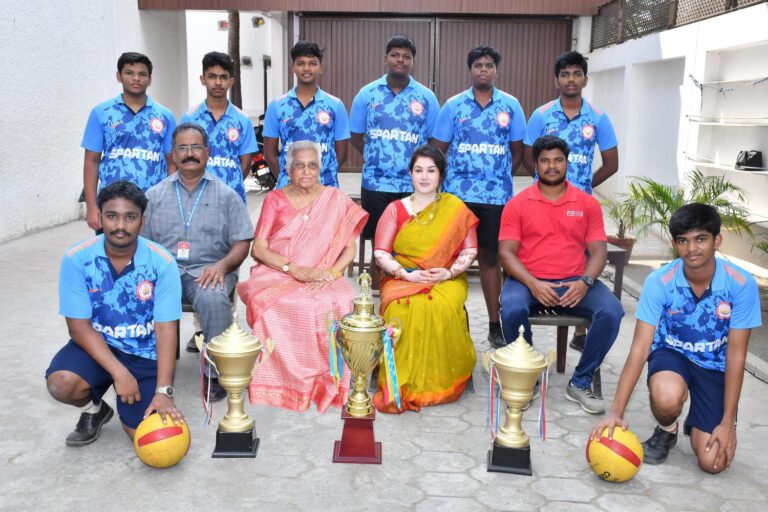 U-19 Boys Throwball Runners Up ( Zonal )